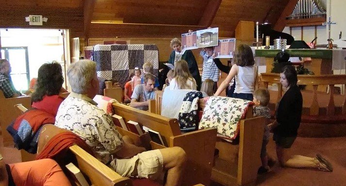 Blessing of the quilts